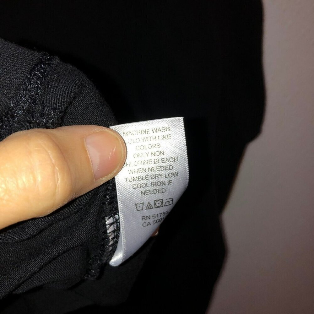 Lot of 2 Maurices 24 7 Womens Plus Size 3X Black Sleeveless Casual Shirts Tops - Picture 9 of 14